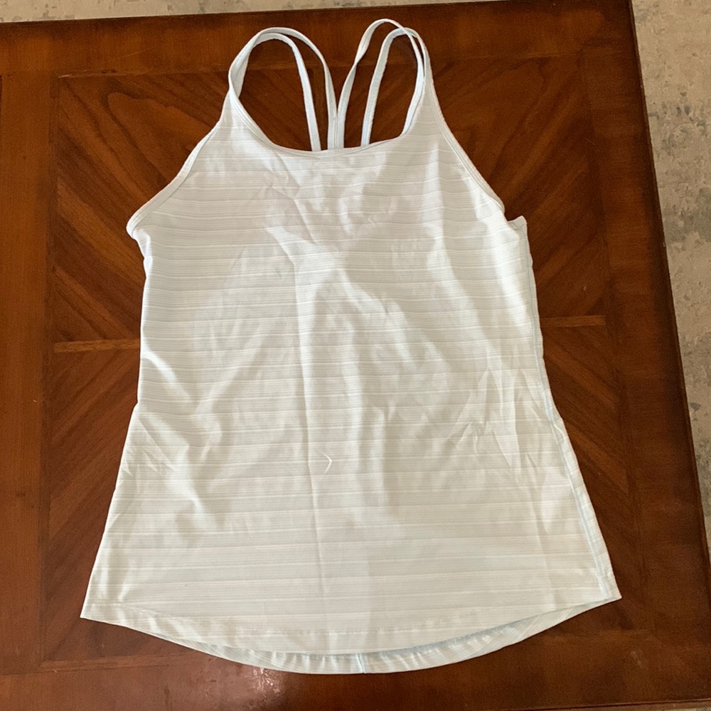 Strappy athletic tank